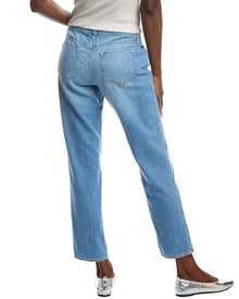 L'AGENCE | Womens | Nevia Caster Low-Rise Slouch Straight Jean | Blue