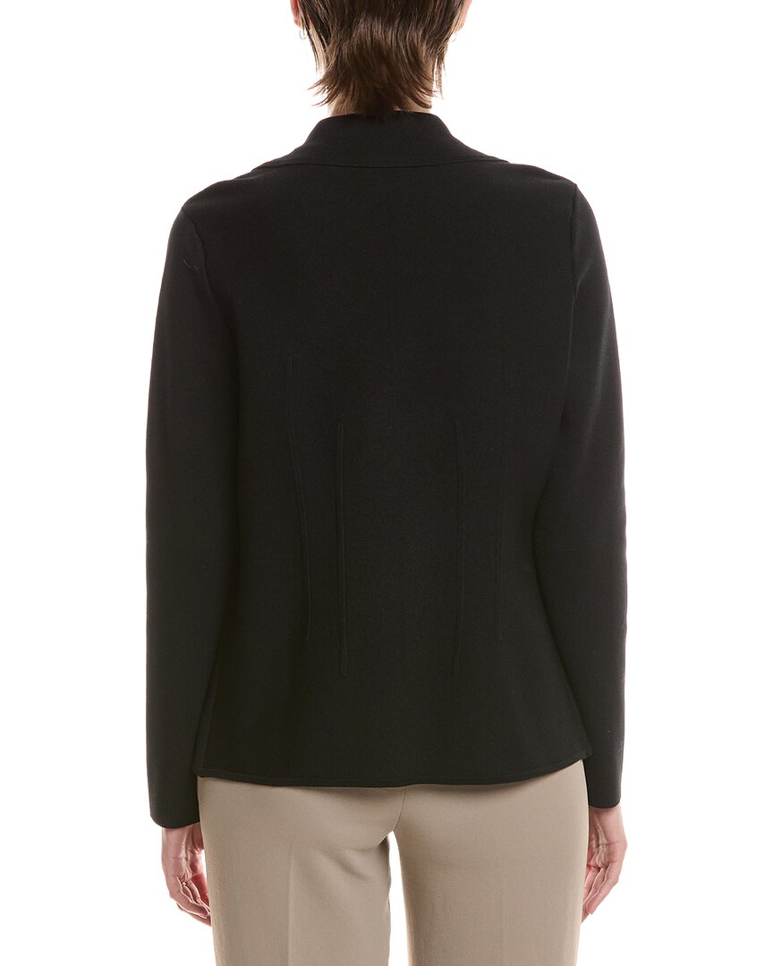Anne Klein | Womens | Fitted Sweater Blazer | Black