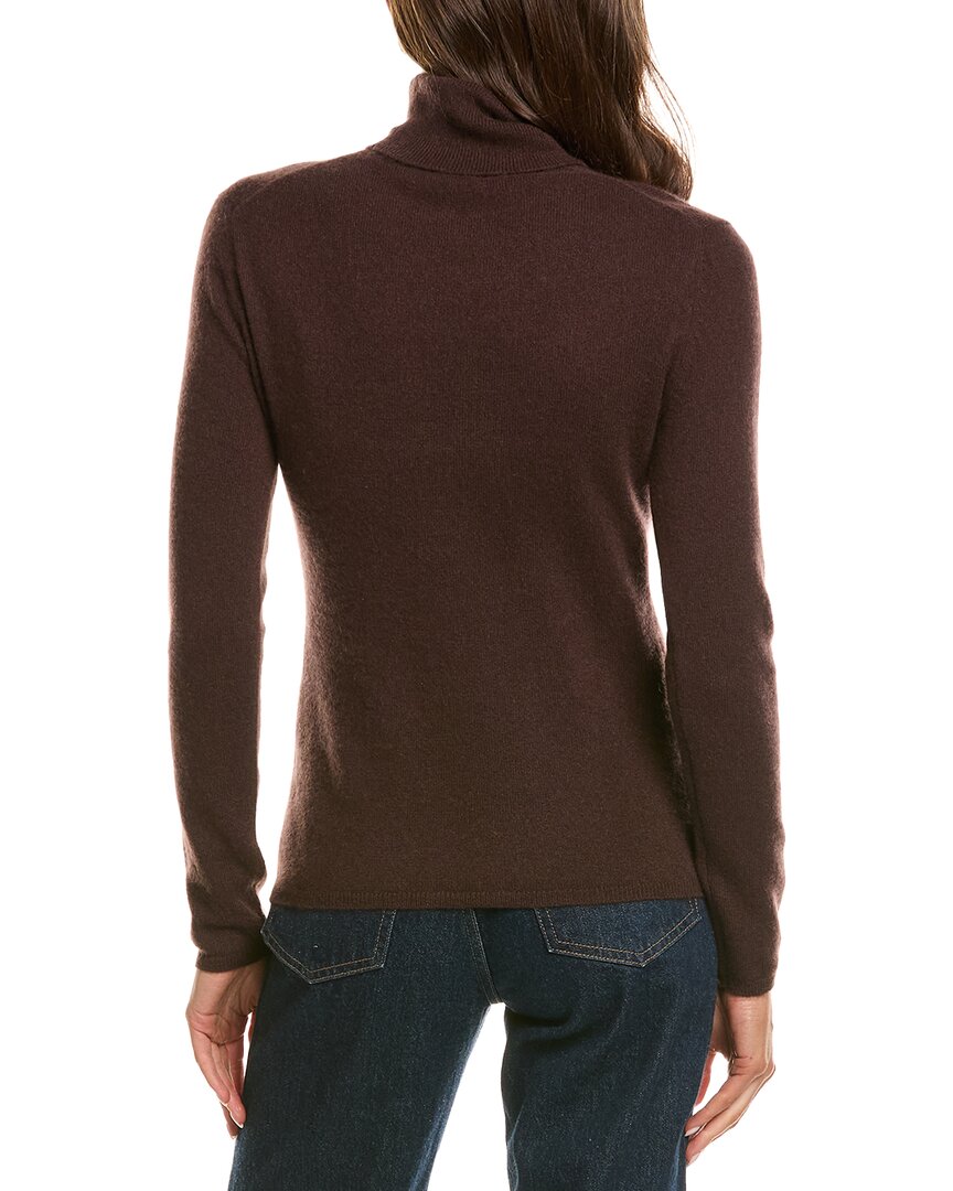 InCashmere | Womens | Basic Turtleneck 100% Cashmere Sweater | Brown