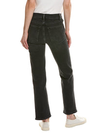 FRAME Denim | Womens | Le Sleek Straight Starship Jean | Black