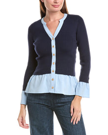 Nanette Nanette Lepore | Womens | Knit Button Top | Blue
