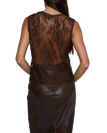 L'AGENCE | Womens | Brax Tank Top | Brown