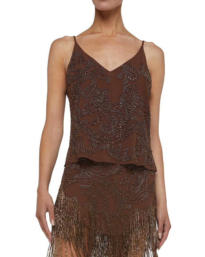 L'AGENCE | Womens | Kass Tank Top | Brown