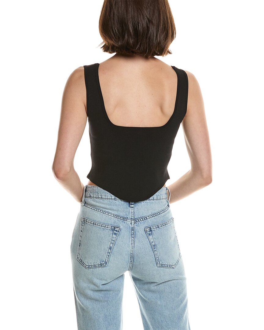 L'AGENCE | Womens | Saga Tank Top | Black/Gold
