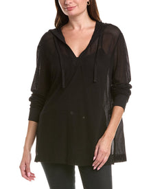 Michael Stars | Womens | Jessica Hoodie | Black