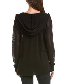Michael Stars | Womens | Jessica Hoodie | Black