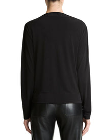 Vince | Womens | Cowl Neck Top | Black