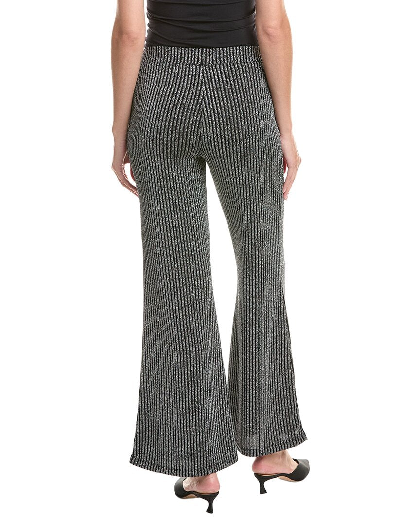 Johnny Was | Womens | Jenna Metallic Easy Pant | Gray
