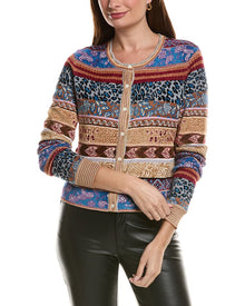 tyler boe | Womens | Daniella Novelty Stitch Cardigan | Multi