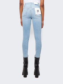 Women | Re/Done | 90s High Rise Ankle Crop Jean | Costa Indigo