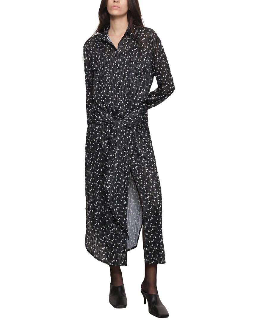 Sabina Musayev | Womens | Jura Midi Dress | Black