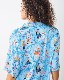 Nutcracker Dreams - Tall Eco Satin Wildest Dreams Set - Blue Slipper - Printfresh