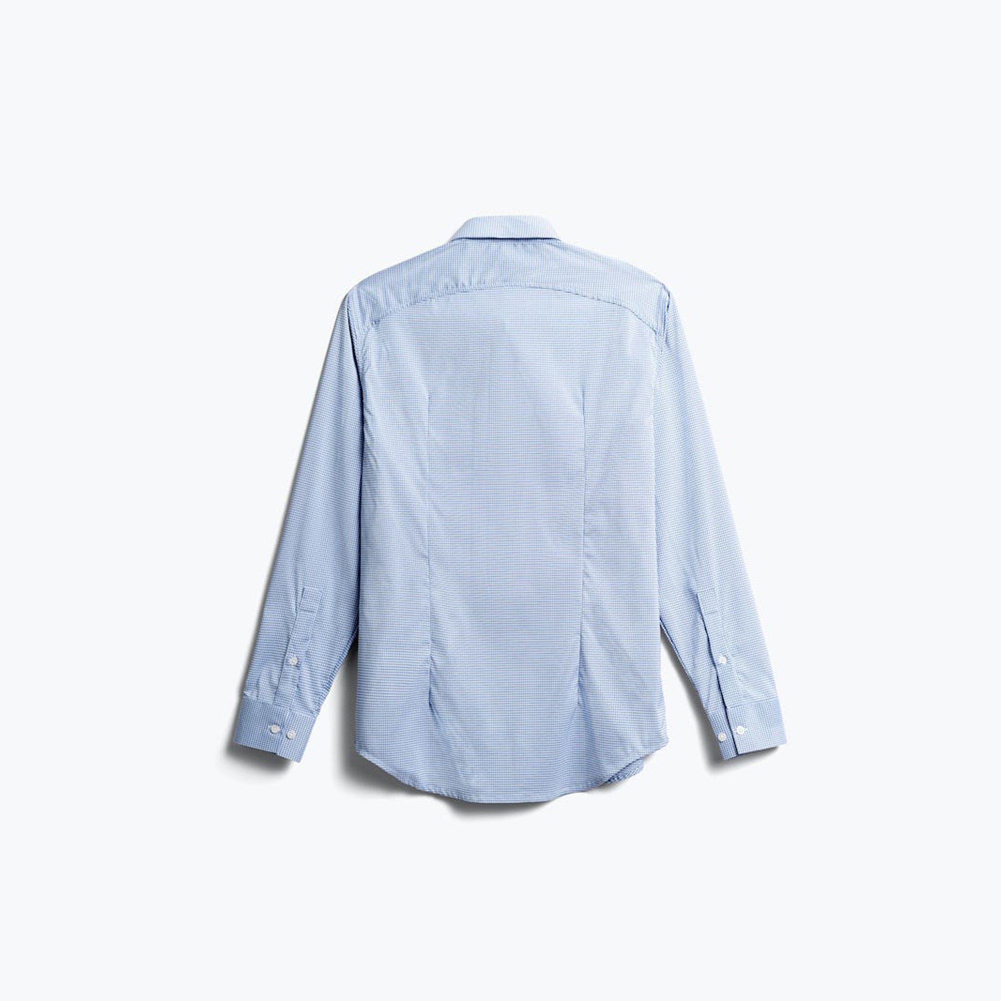 Men's Aero Dress Shirt - Blue on Blue Grid