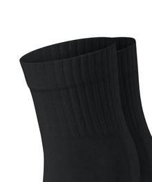 Unisex | Run Rib 2-Bundle Short Socks | Black