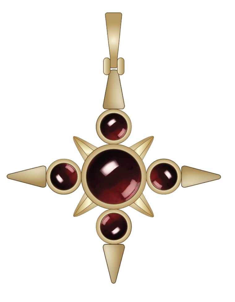 Awe Inspired Pendants Maltese Cross Pendant