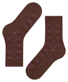 Womens | Retro Sensation Socks | Cinnamon