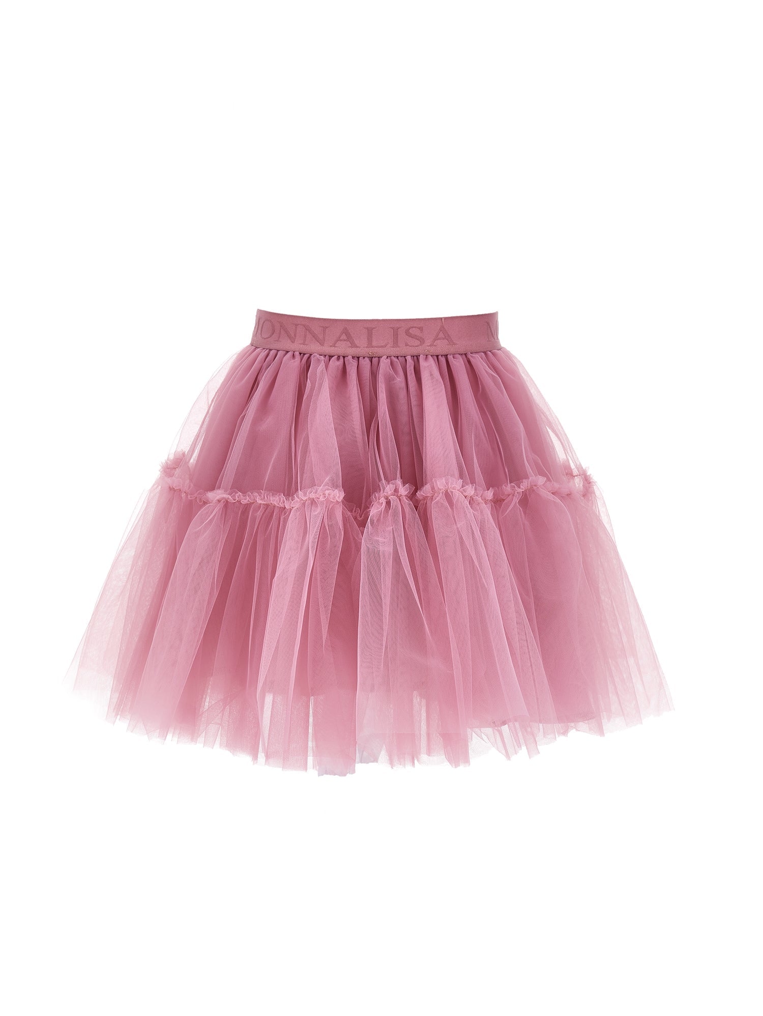 Girls | Silk-Touch Tulle Skirt | Light Powder Pink