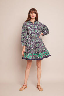 Robin Dress | Le Stampe Eve Blue