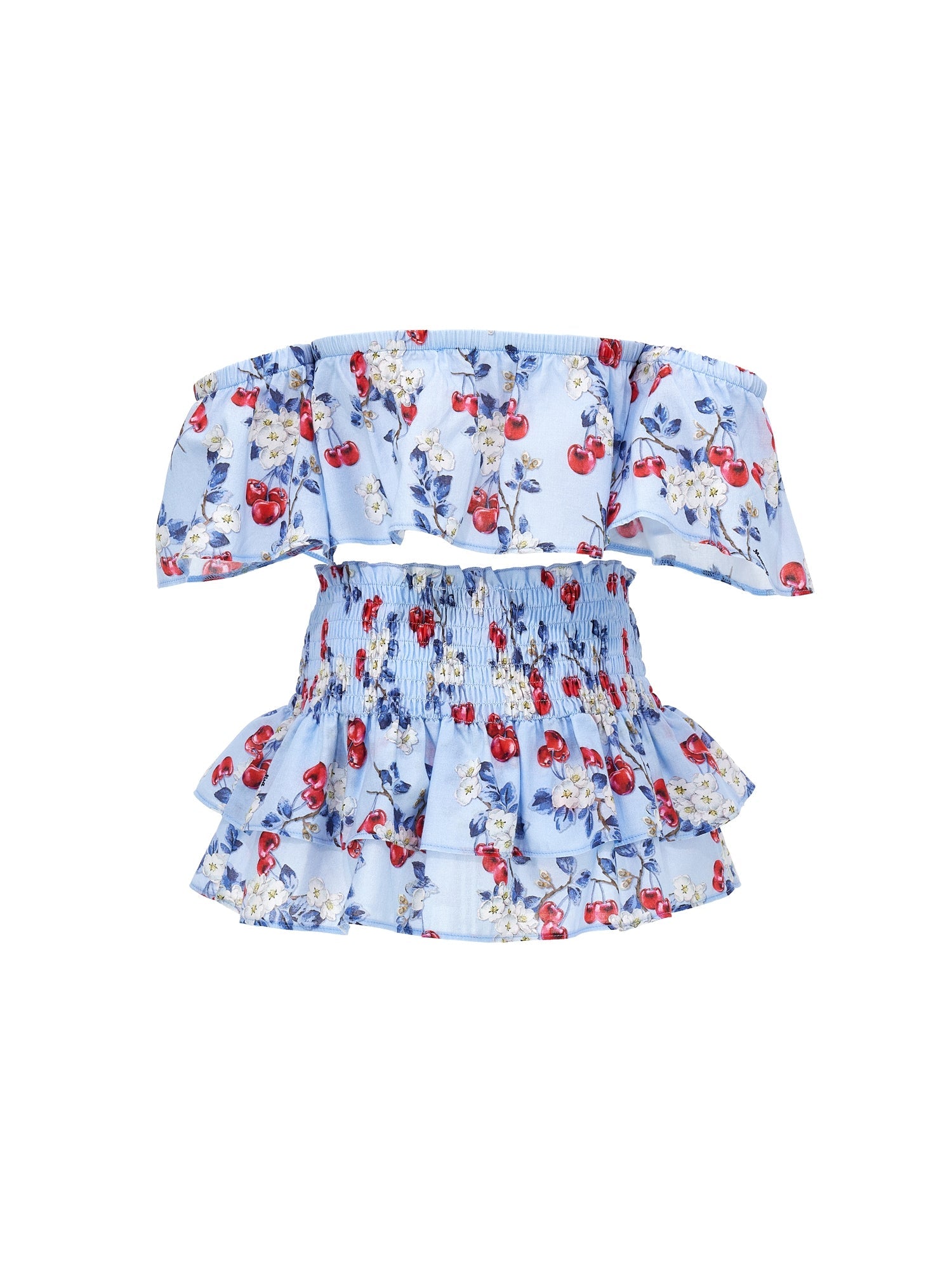 Girls | Muslin Cherry Set | Cloud