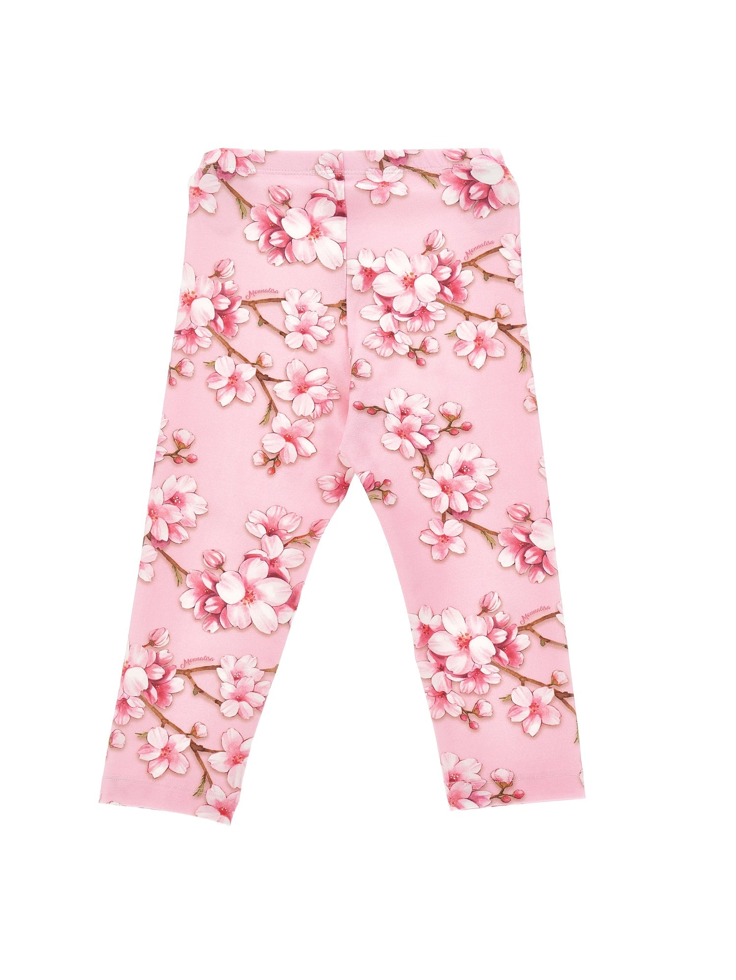 Girls | Peach Blossom Print Leggings | FairyTale Pink