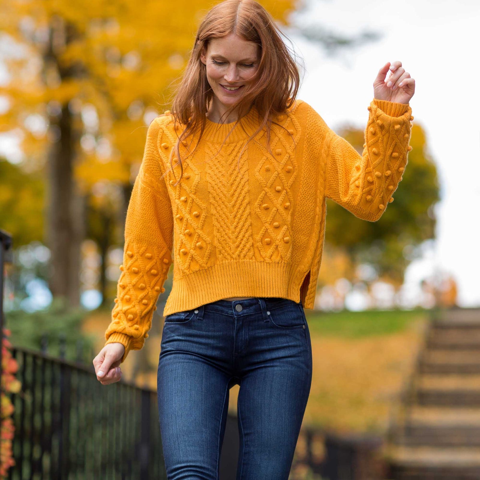 Heidi Sweater | Yellow