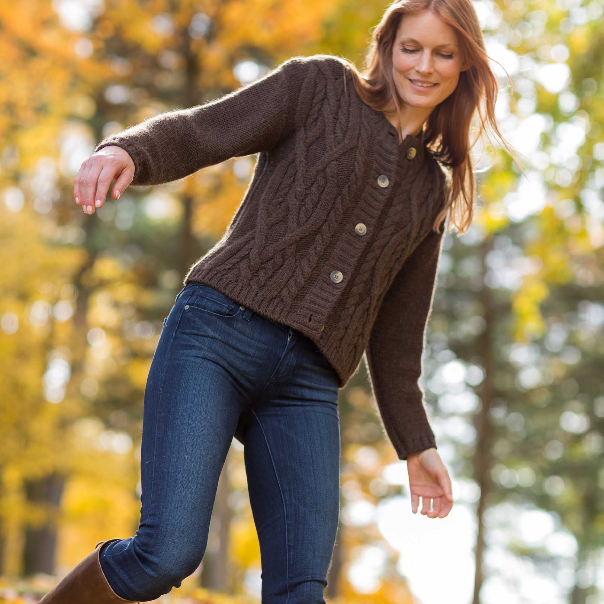 Buckley Cardigan | Chocolate