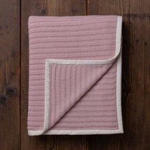 Rib Throw | Pink Powder