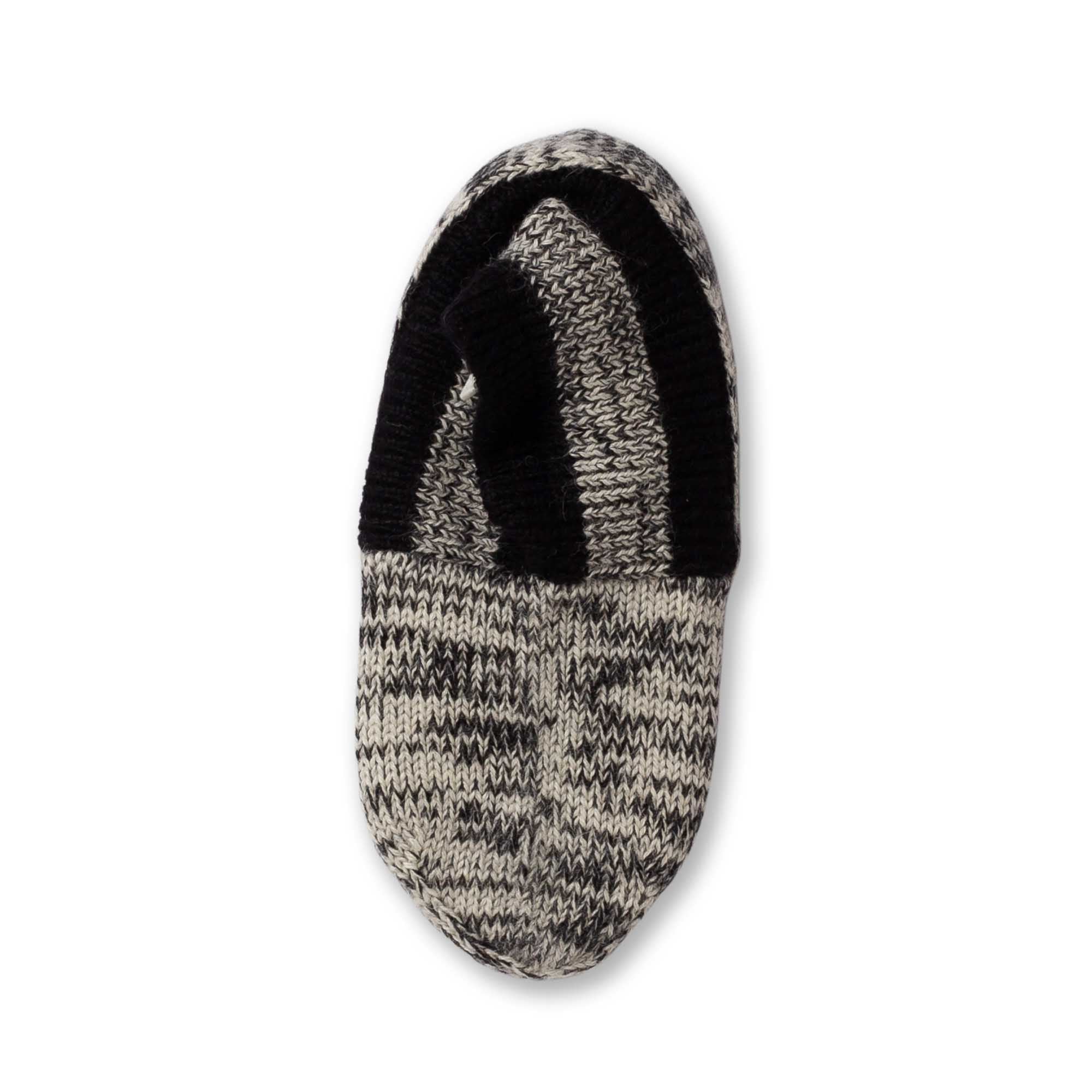 Luna Slippers | Black/Ivory