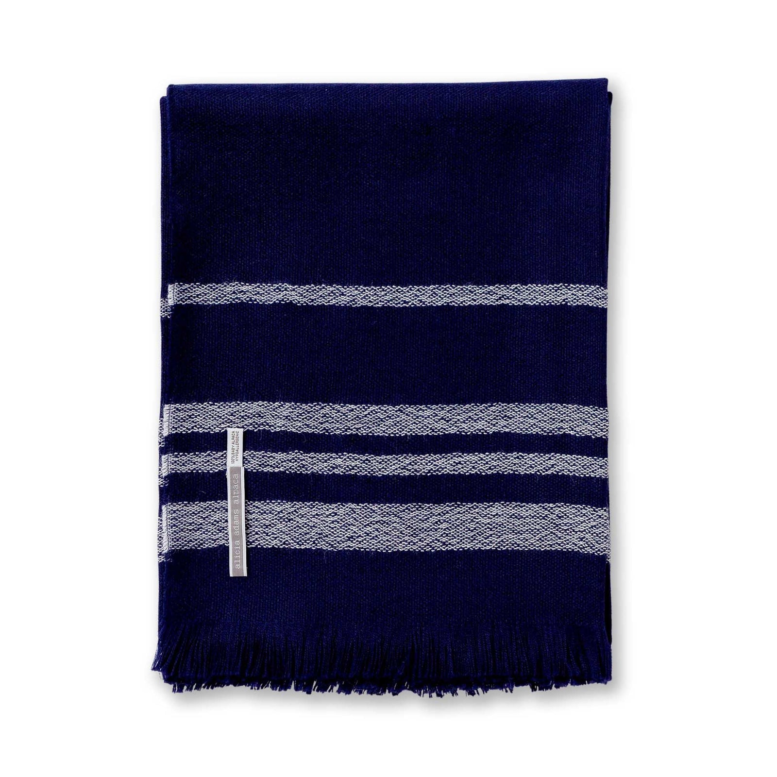 Sail Throw | Navy/Ivory