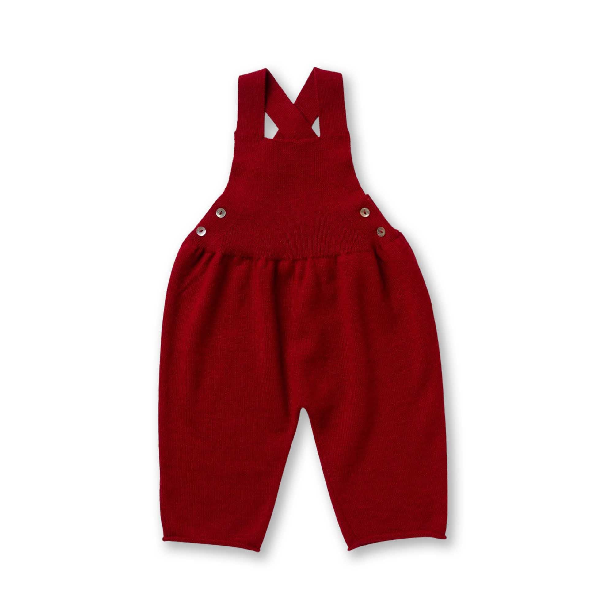 Kids | Niki Overalls | Scarlet