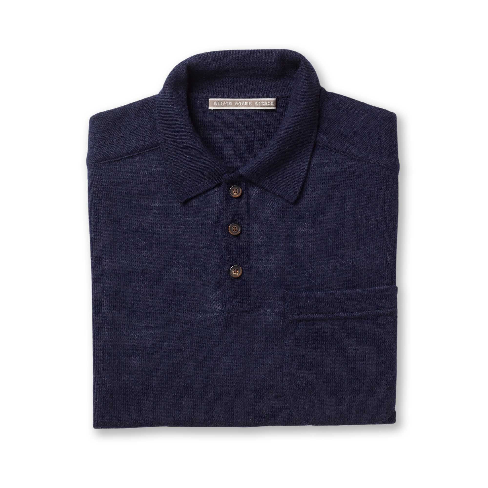 Knit Polo | Navy
