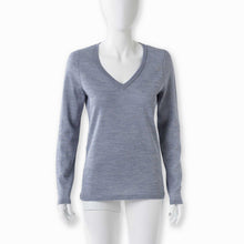 V Neck Sweater | Chambray
