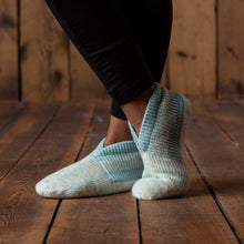 Luna Slippers | Aqua/Ivory