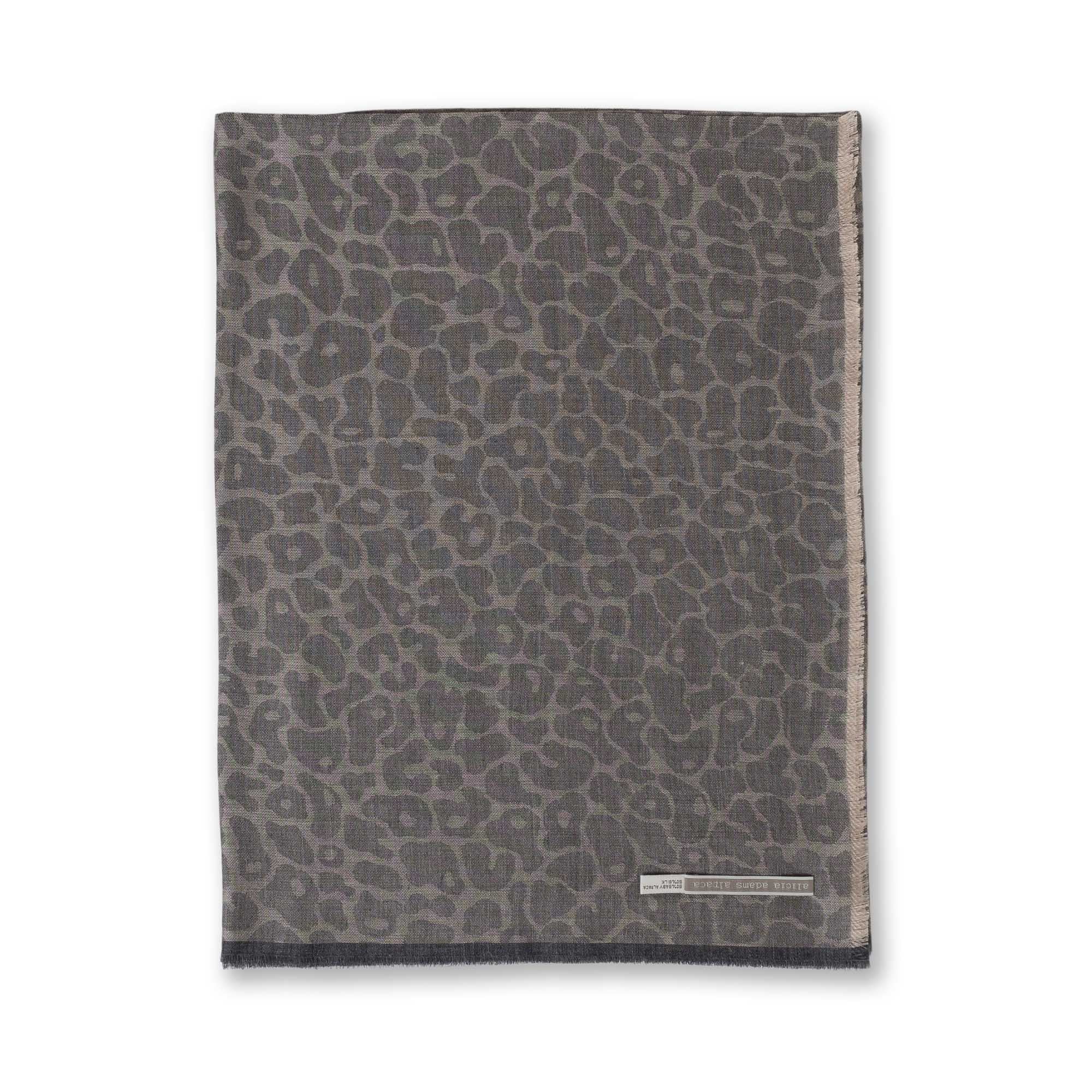 Unisex | Pinto Wrap | Light Taupe / Dark Grey