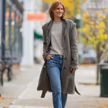 Ivy Coat | Moss/Dark Grey