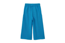 Organic Knit Wide Leg Trousers | Archipelago Blue