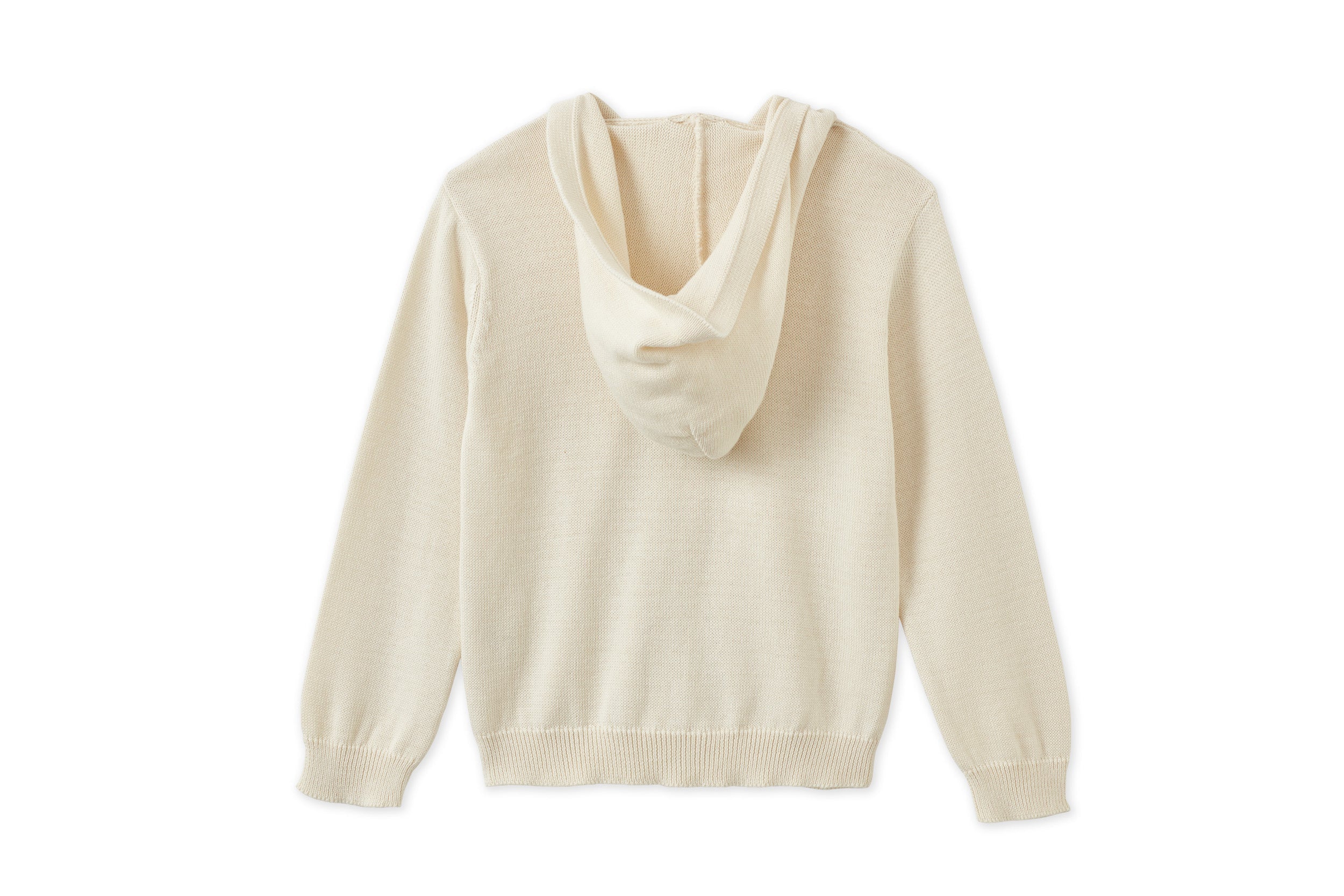 Organic Knit Cardigan | Ecru