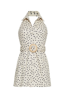 Parker Mini Dress | Burst Egret