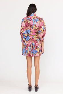 Emi Dress | Carmine Floral