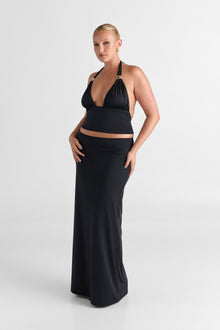 Cleo Maxi Skirt | Black