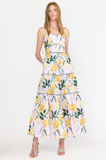 Saphina Dress | Lilac Florette