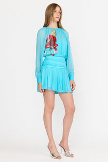 Billie Dress | Turquoise Rose