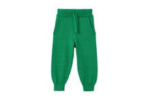 Organic Knit Joggers | Beech Tree Green