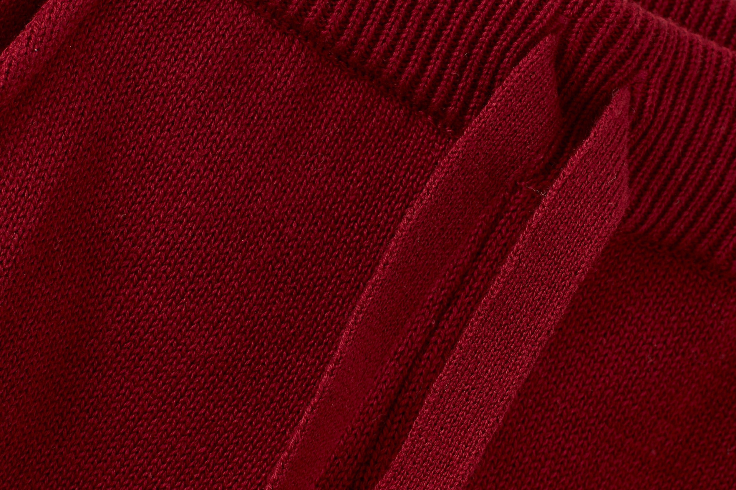 Organic Knit Joggers | Red Jasper