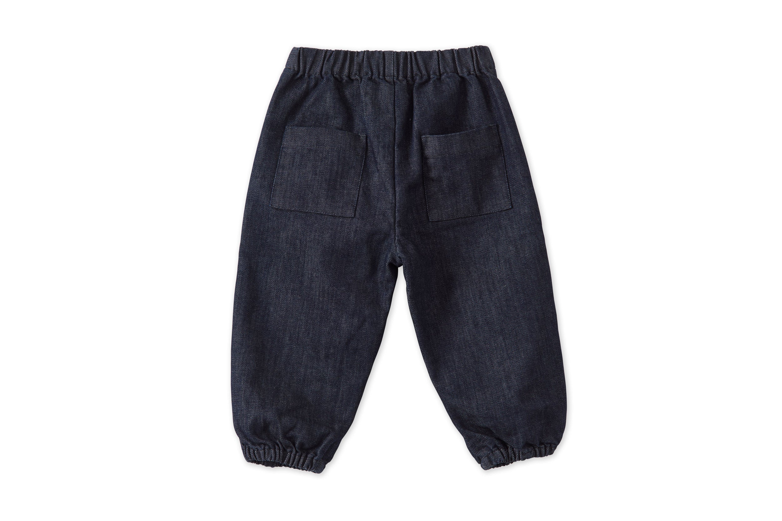 Organic Denim Trousers | Blue