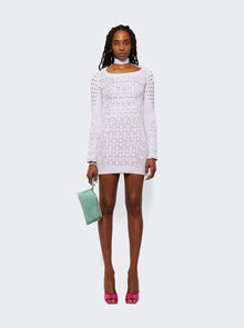 Women | The Attico | Taylor Mini Dress | Lilac