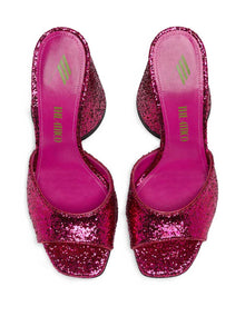 Women | The Attico | Luz Mule Sandal | Fuchsia