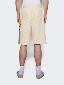 Men | The Elder Statesman | Ripple Pleat Virot Short | Ivory