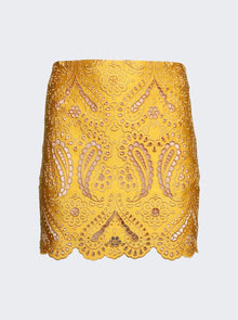 Women | Etro | Mini Skirt | Yellow