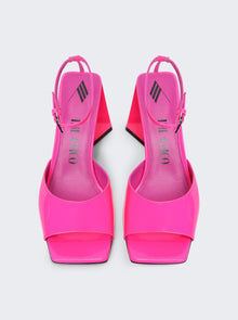 Women | The Attico | Piper Sandal 85mm | Fluorescent Pink